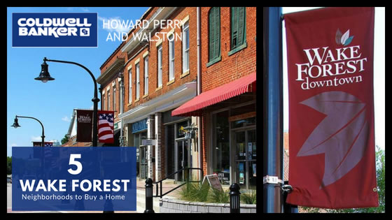 Wake Forest Neighborhoods